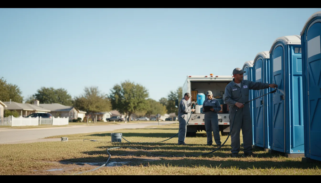 Long-Term Portable Toilet Rental in Bradley, SD near me